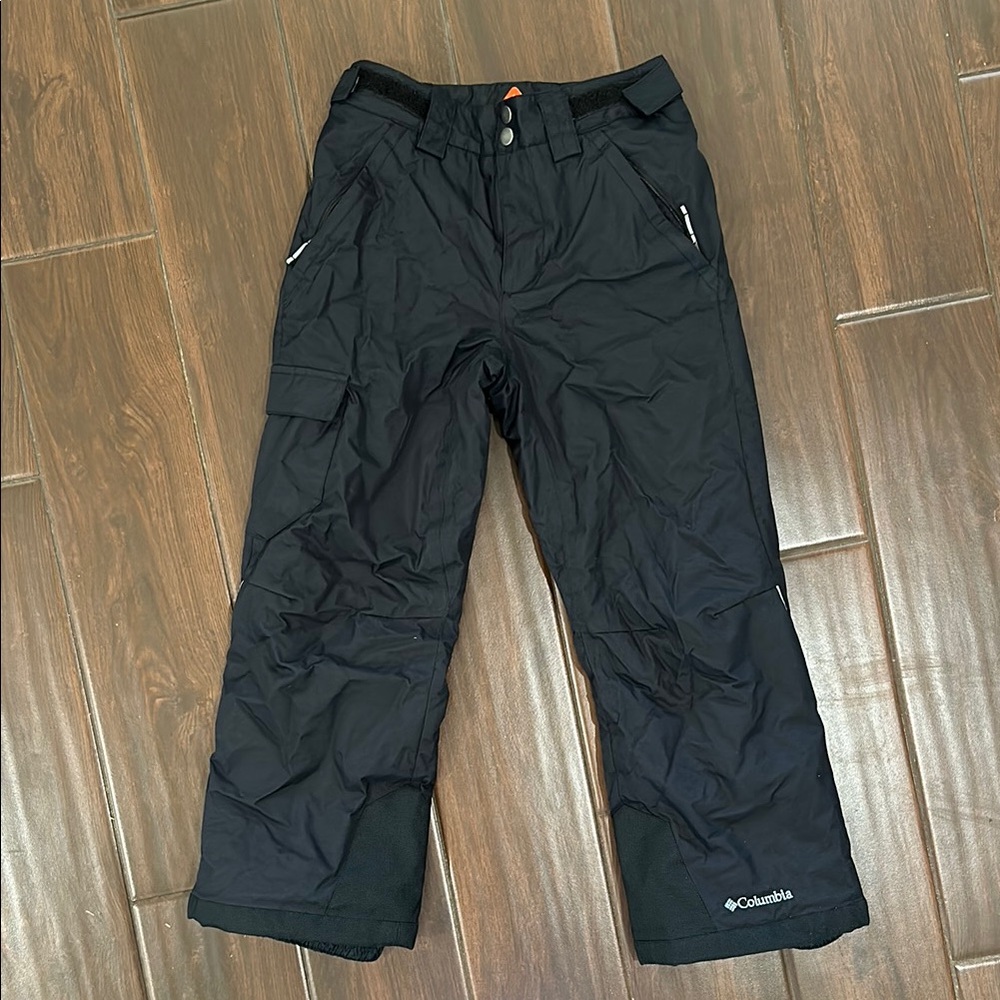 Columbia Black Casual Insulated Snow Pants
